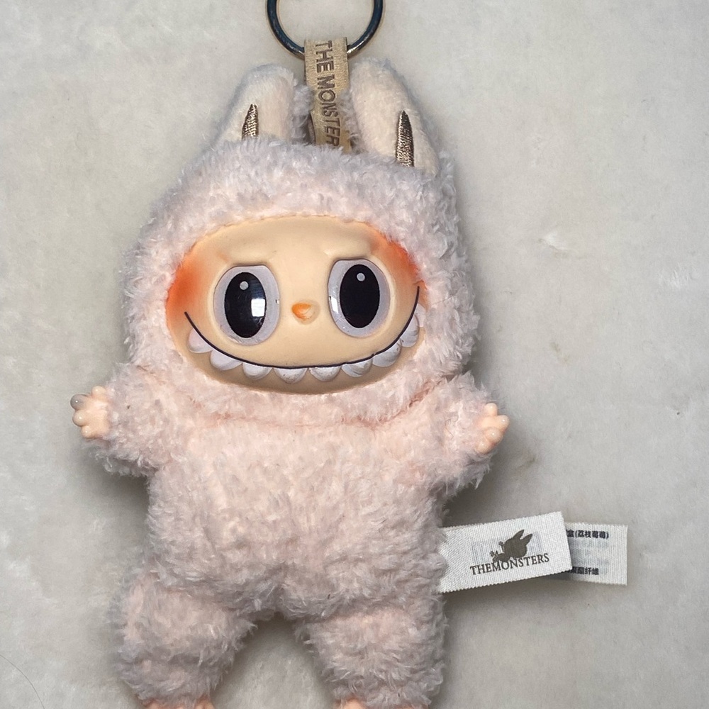 Labubu Plush Monster Keychain